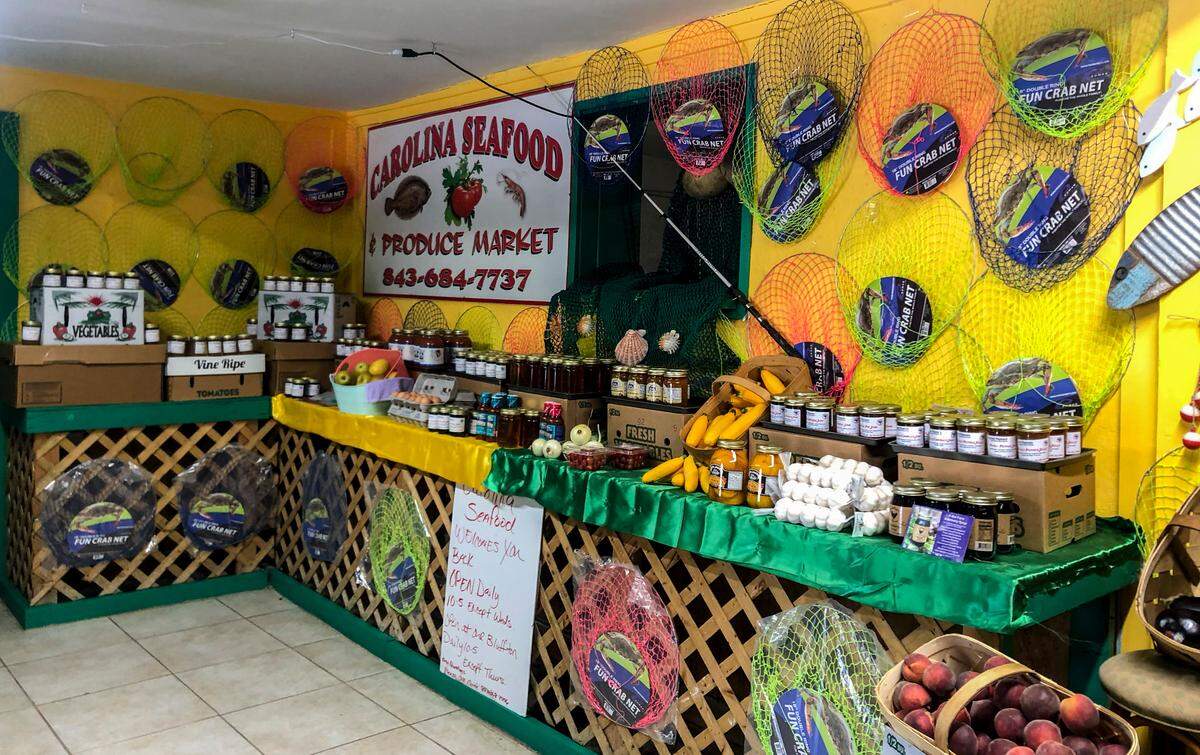 Carolina Seafood & Produce’s new location on U.S. 278 just before Old Wild Horse Road as seen on Tuesday, May 4, 2021 on Hilton Head Island.