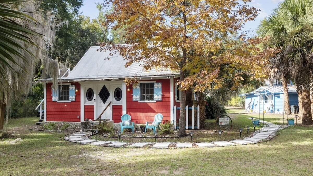 The Sarah Grant House, in the Historic District, is one of many Short Term Rentals on Daufuskie Island.