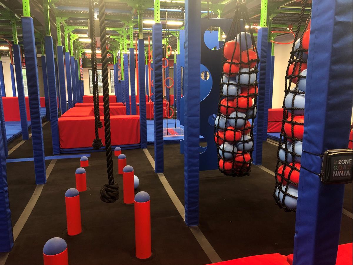 The ninja course at Smart Company Kids Zone in Bluffton will host trials for those who are competing to appear on the “American Ninja Warrior” television show.