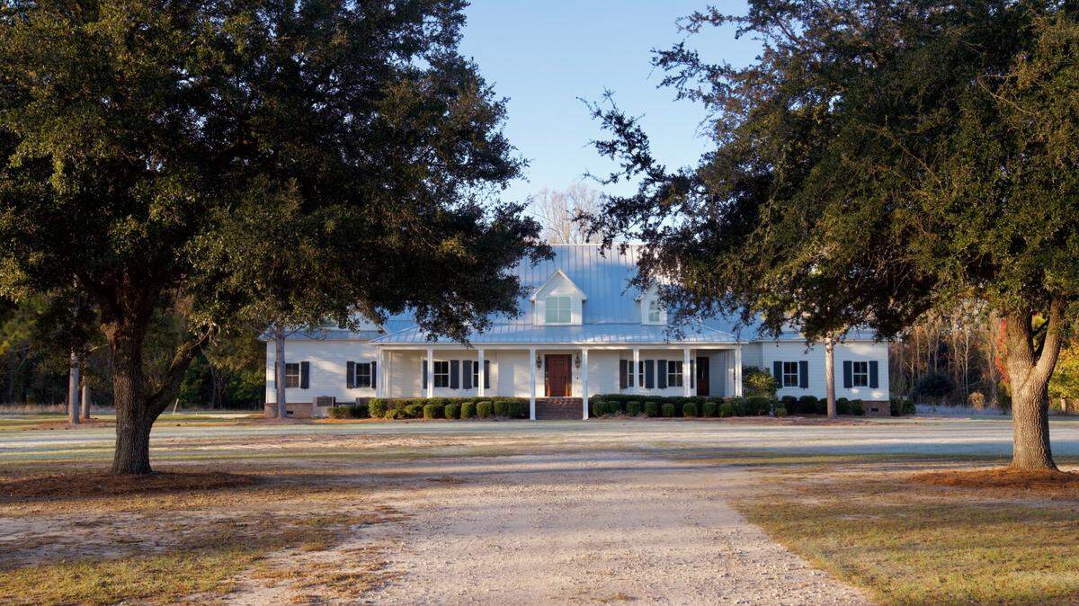 The front exterior of 4147 Moselle Road, formerly owned by Alex Murdaugh, has been renovated and relisted for $2.2 million.