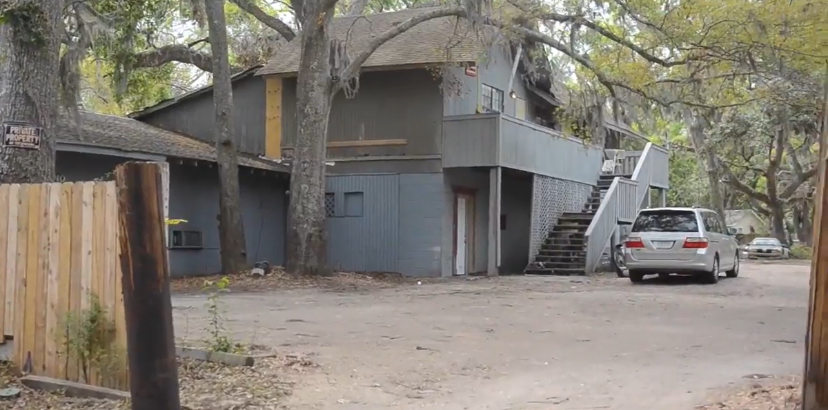 A screenshot of a Island Packet video from 2017 showing the crime scene where two men were killed on Muddy Creek Road on Hilton Head. The man accused of killing them pleaded guilty to voluntary manslaughter on Friday, January 7, 2022.