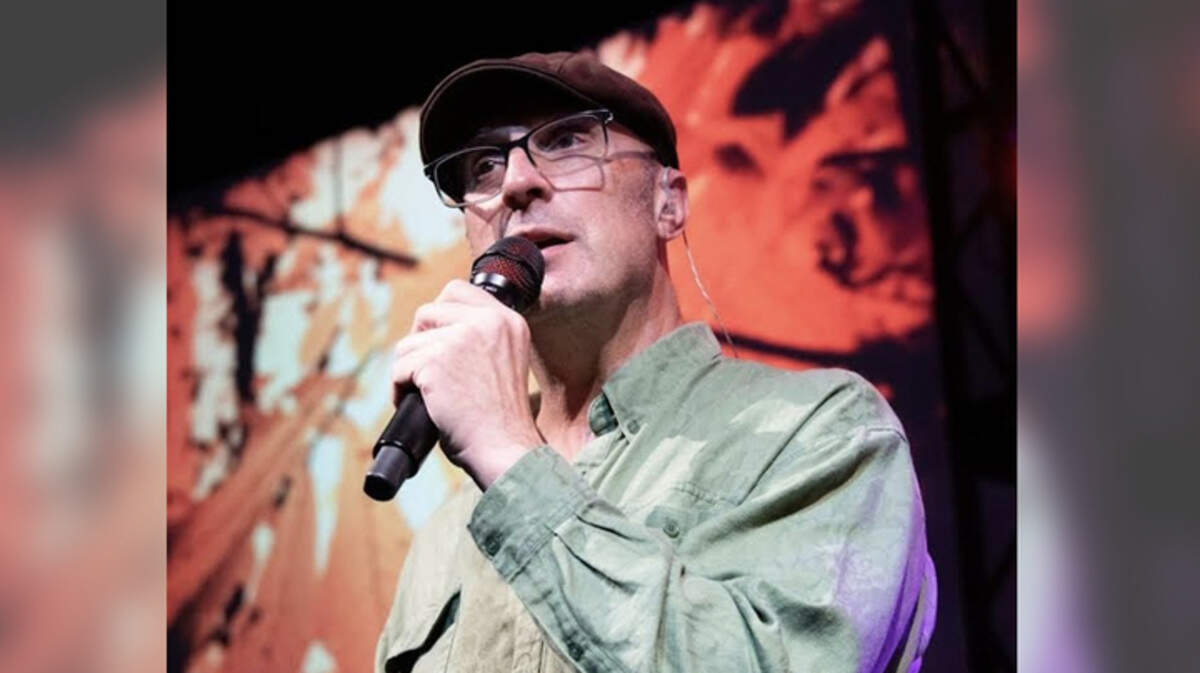 Gary Pratt, a legendary local musician, leads worship at Hilton Head Island Community Church in the fall of 2023 in the midst of fighting ALS.
