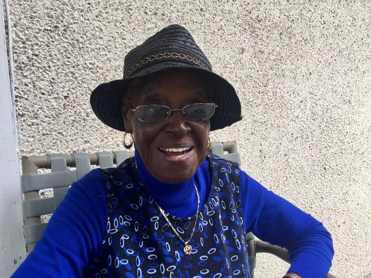 Ethel Rivers at her home in the Baygall community of Hilton Head Island on Monday, Oct. 8, 2018, where she was born 100 years ago.
