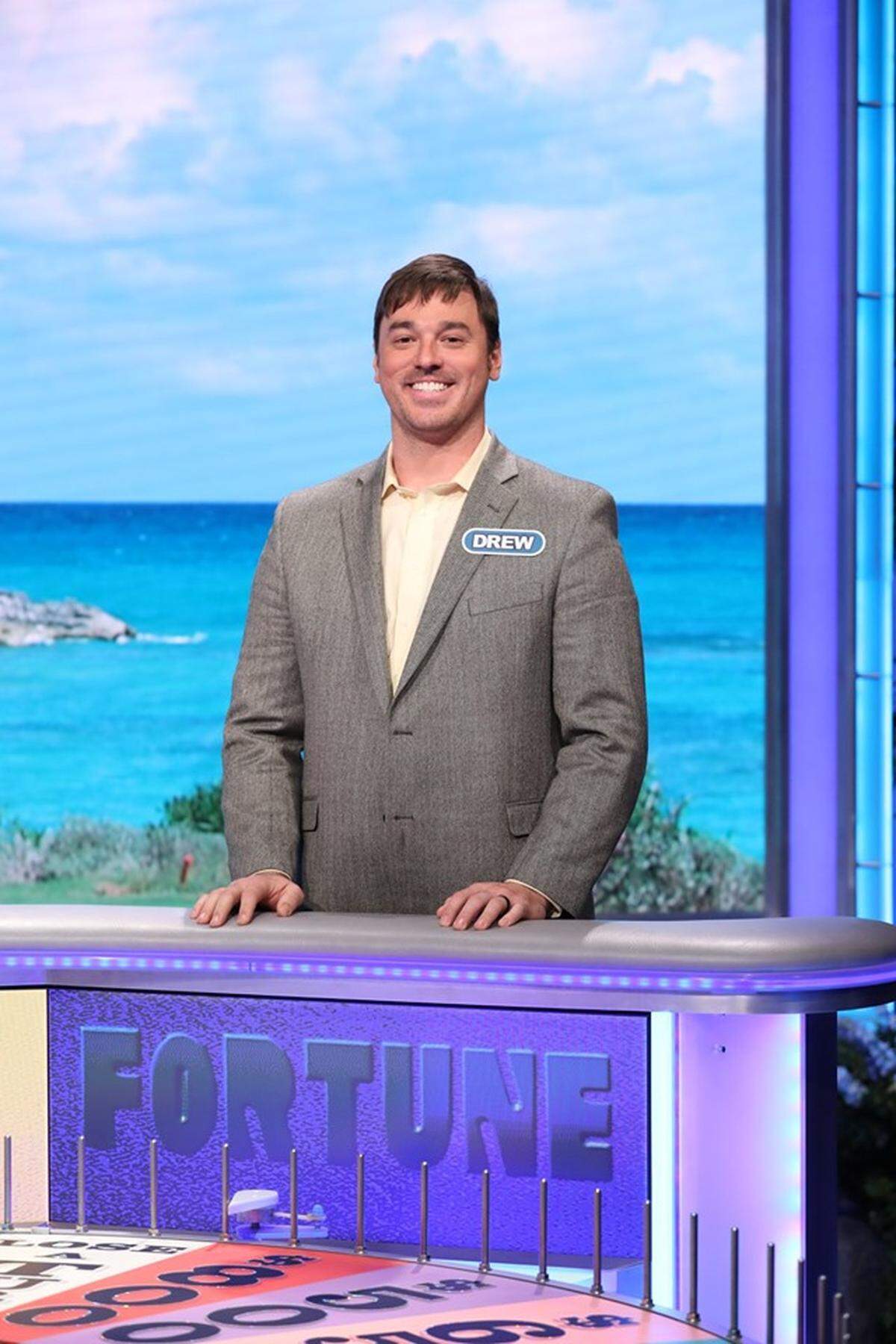 Drew Bedingfield of Bluffton will spin the “Wheel of Fortune” on Wednesday night.