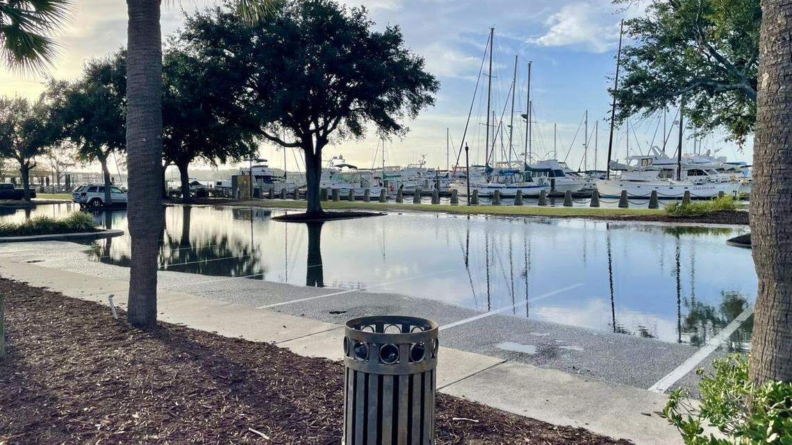 ‘King tide’ raising water levels in Hilton Head area this weekend. Flooding is expected