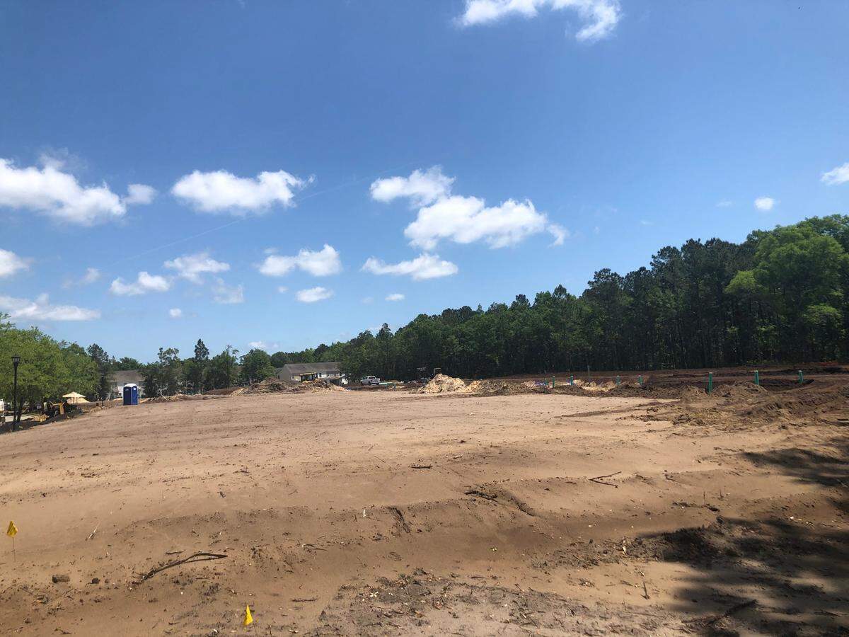 Construction crews clear land inside D.R. Horton’s Cypress Ridge development in Bluffton. Developers plan to build a new subdivision with spots for 62 homes.