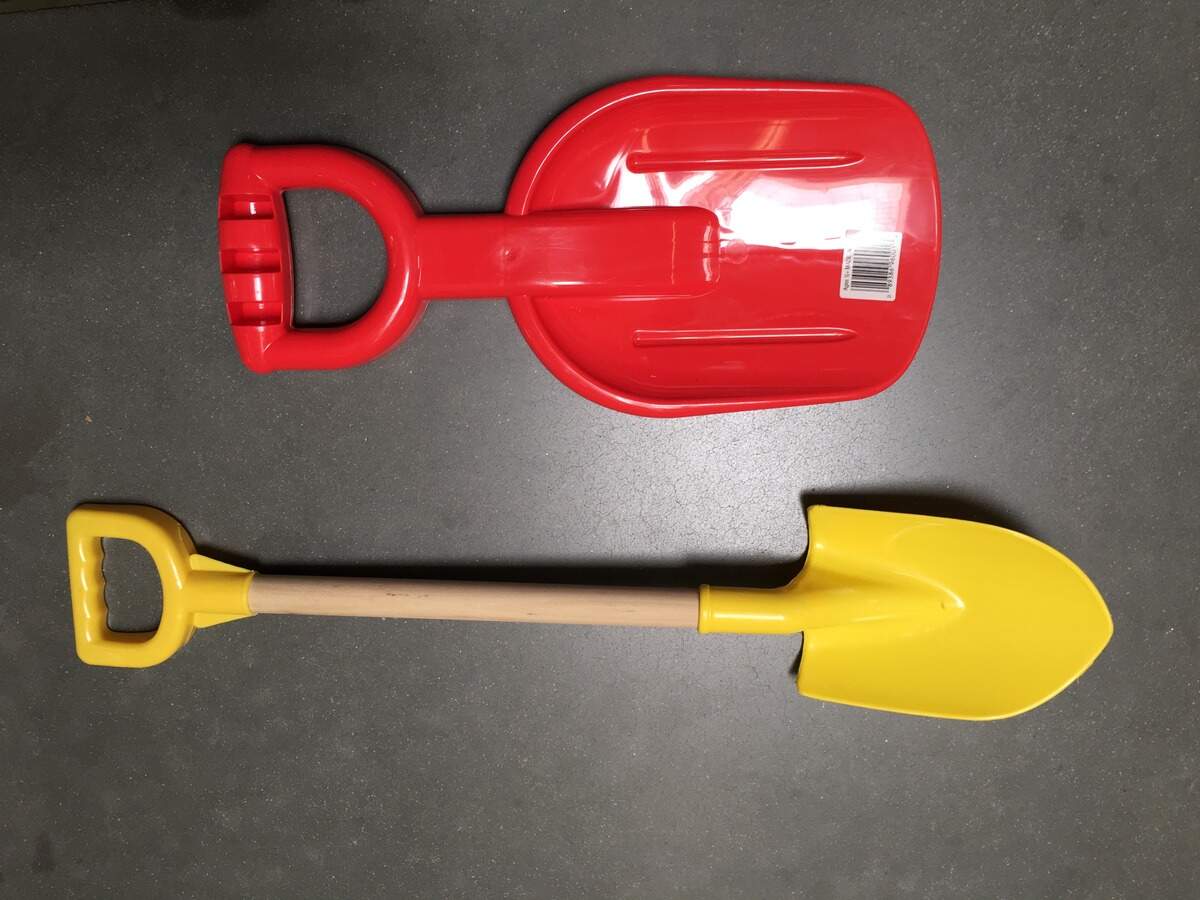 One of the two popular sand shovels available for purchase in the Hilton Head Island area could be banned by next year if the Hilton Head Island Town Council passes an ordinance that has garnered support from the public planning committee and local sea turtle activists. Shovels over 14 inches long, such as the yellow one, would be prohibited on the beach.