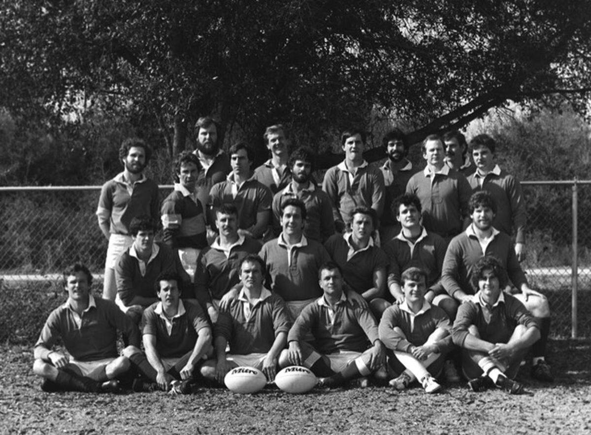 This undated photo of the Hilton Head Rugby team shows the early years of a local squad representing the island.