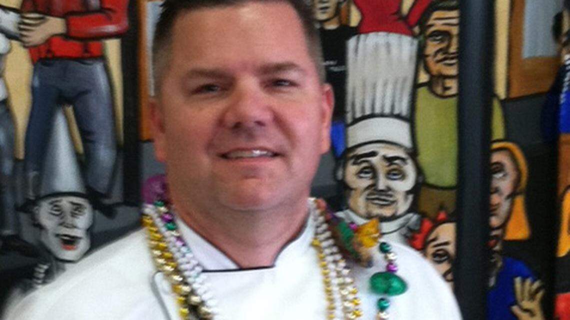 Chef kenny Ballard of Kenny B's French Quarter Cafe