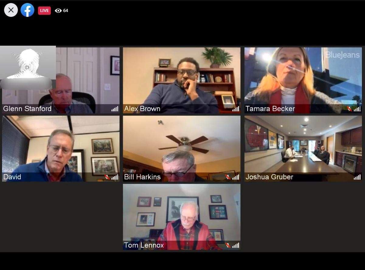 Hilton Head Town Council meets on Dec. 2, 2020 to discuss its coronavirus face mask ordinance.