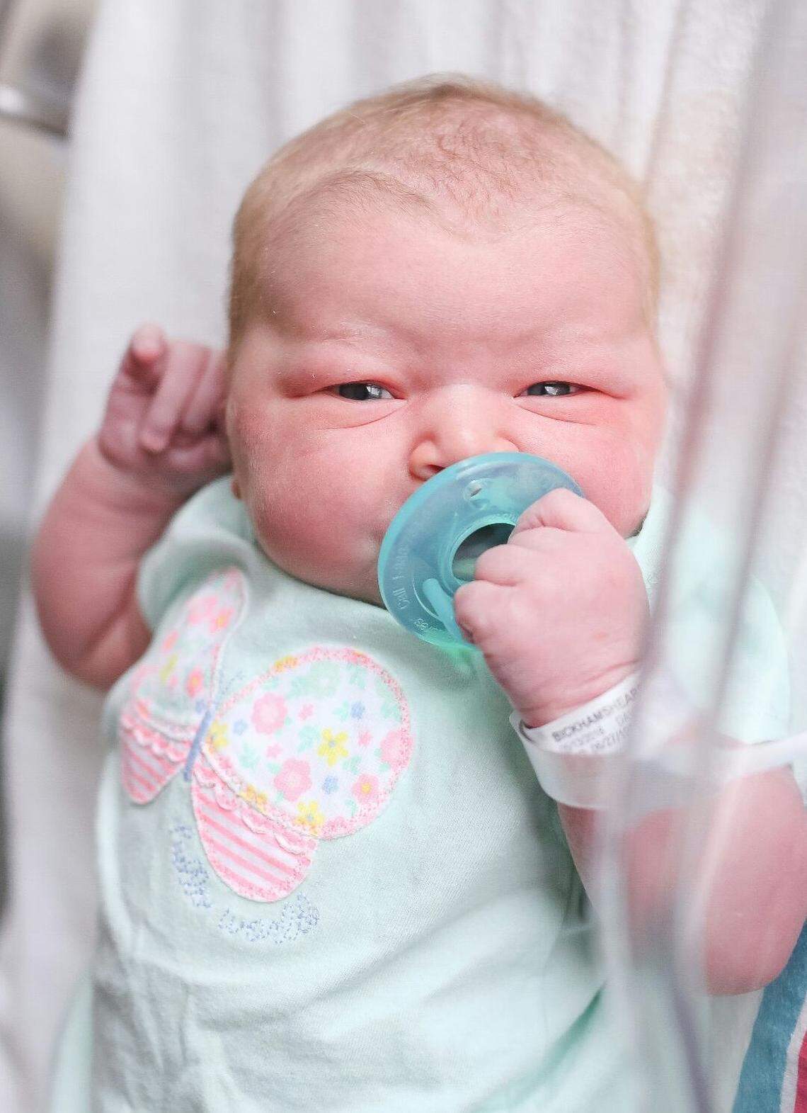 Aunalise Shear was born on Mother's Day, May 13, 2018, at Coastal Carolina Hospital.