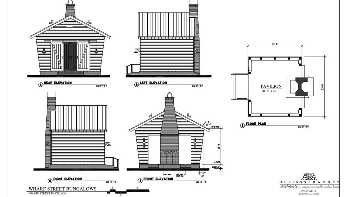 Plans for Pop’s Place on Wharf Street in Old Town Bluffton
