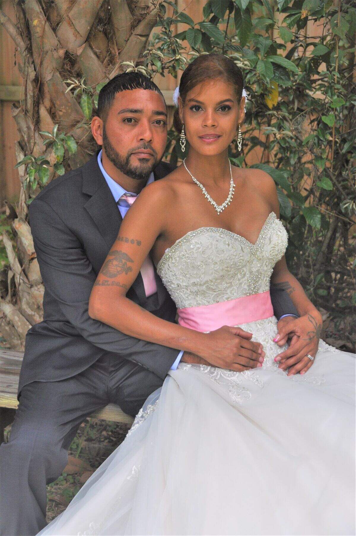 Husband and wife, Ray Hall and Zully O’Conner Suarez-Hall