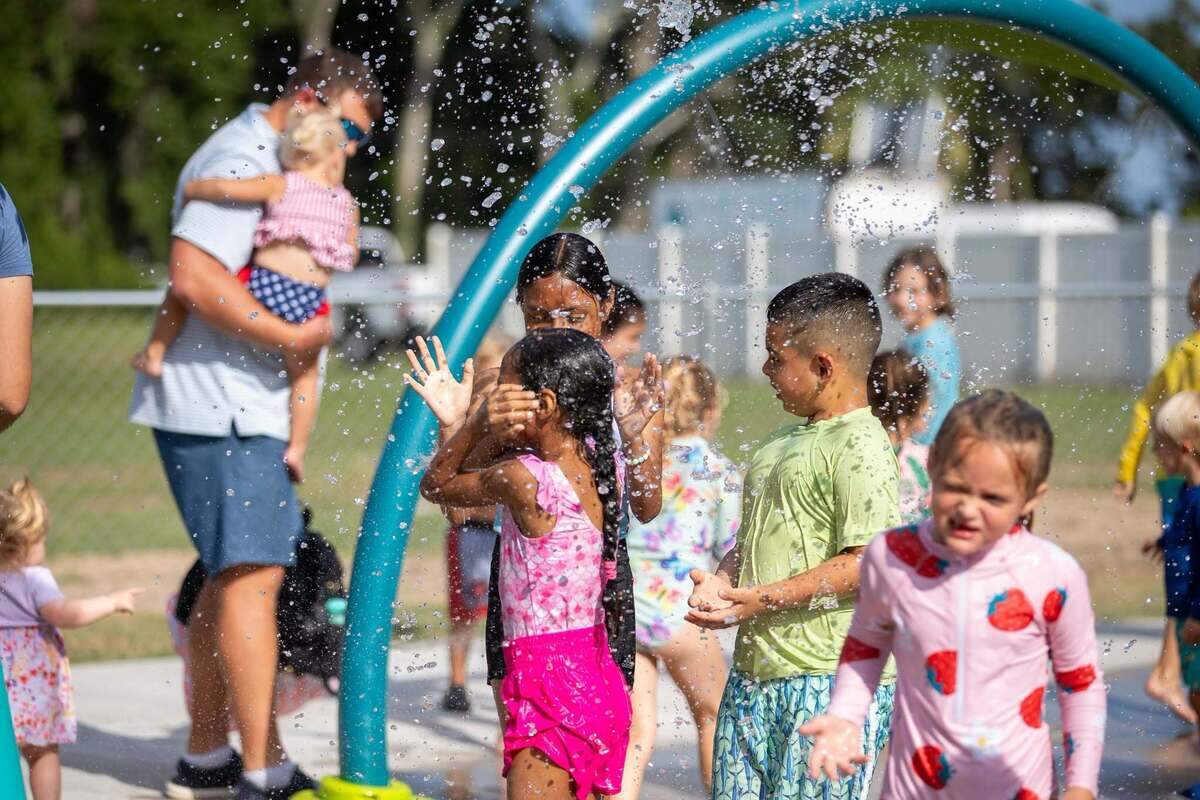 With sweltering temperatures in the Lowcountry this summer, the opening of a new splash pad in Port Royal was good timing.
