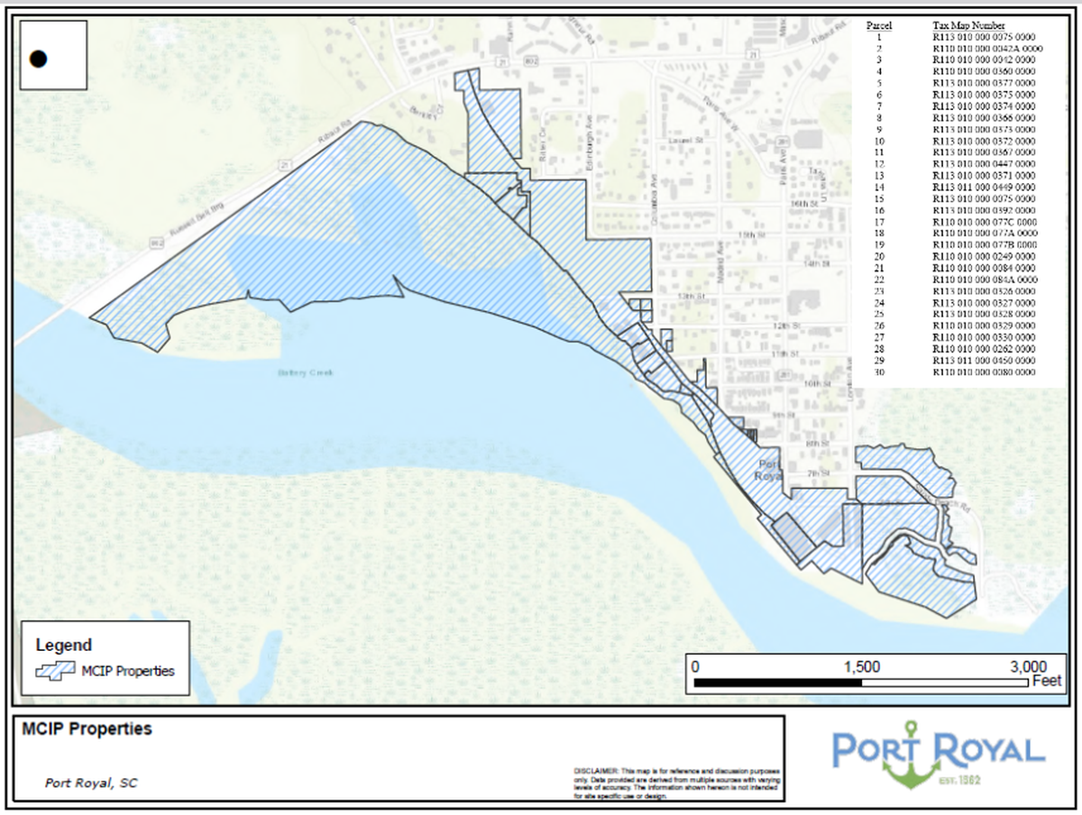 This is the area of the proposed Multi-County Industrial Park.