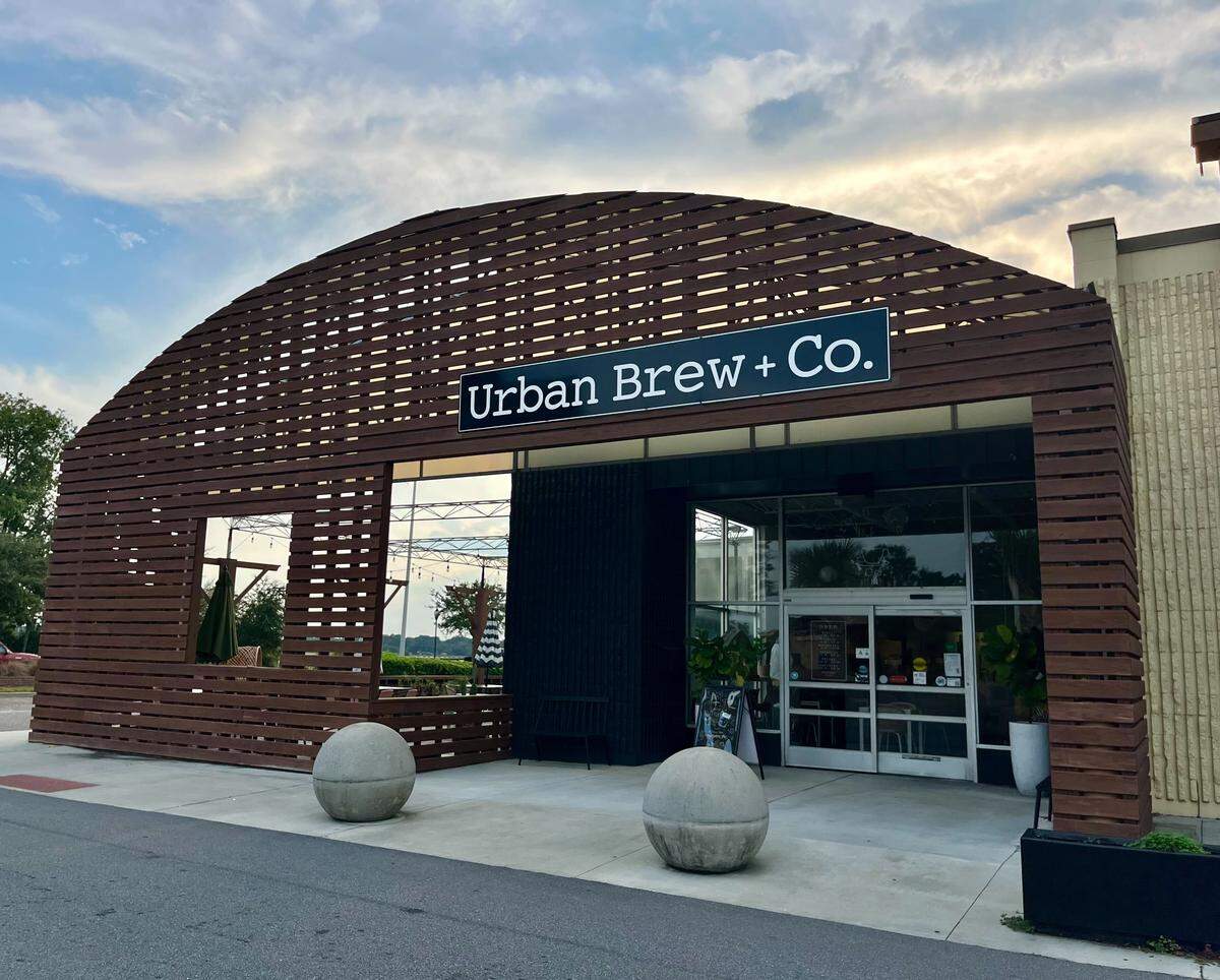 Urban Brew + Co.’s main location in Beaufort Town Center. 