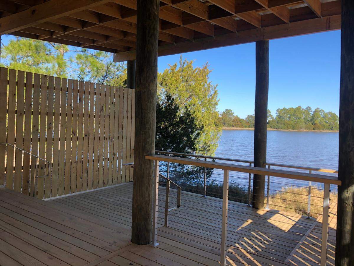 Widgeon Point in Okatie includes a 0.7-mile earthen trail nature loop, bird blind, picnic area, event barn and temporary restrooms to be replaced soon by a permanent building.