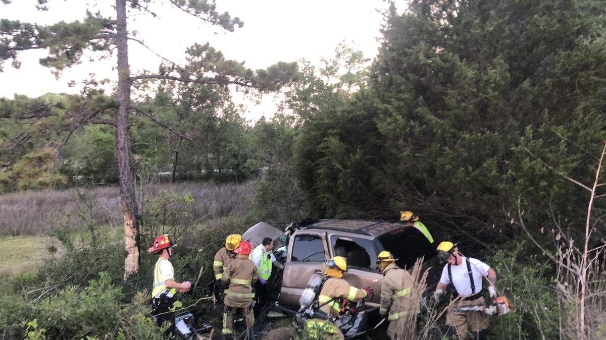 A driver was killed and a passenger was critically injured after a vehicle hit a tree off Trask Parkway in Beaufort on Thursday, May 10, 2018.
