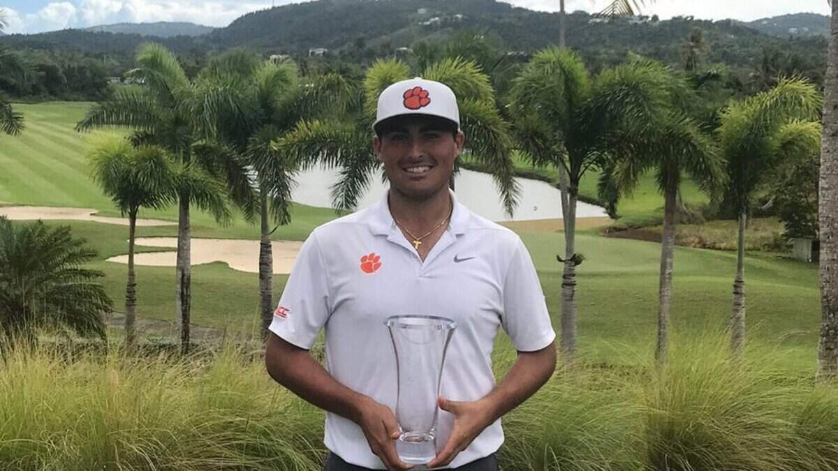 Bluffton native and Clemson senior Bryson Nimmer shot a 3 under in his PGA Tour debut at the Puerto Rico Open on Thursday, Feb. 21, 2019.
