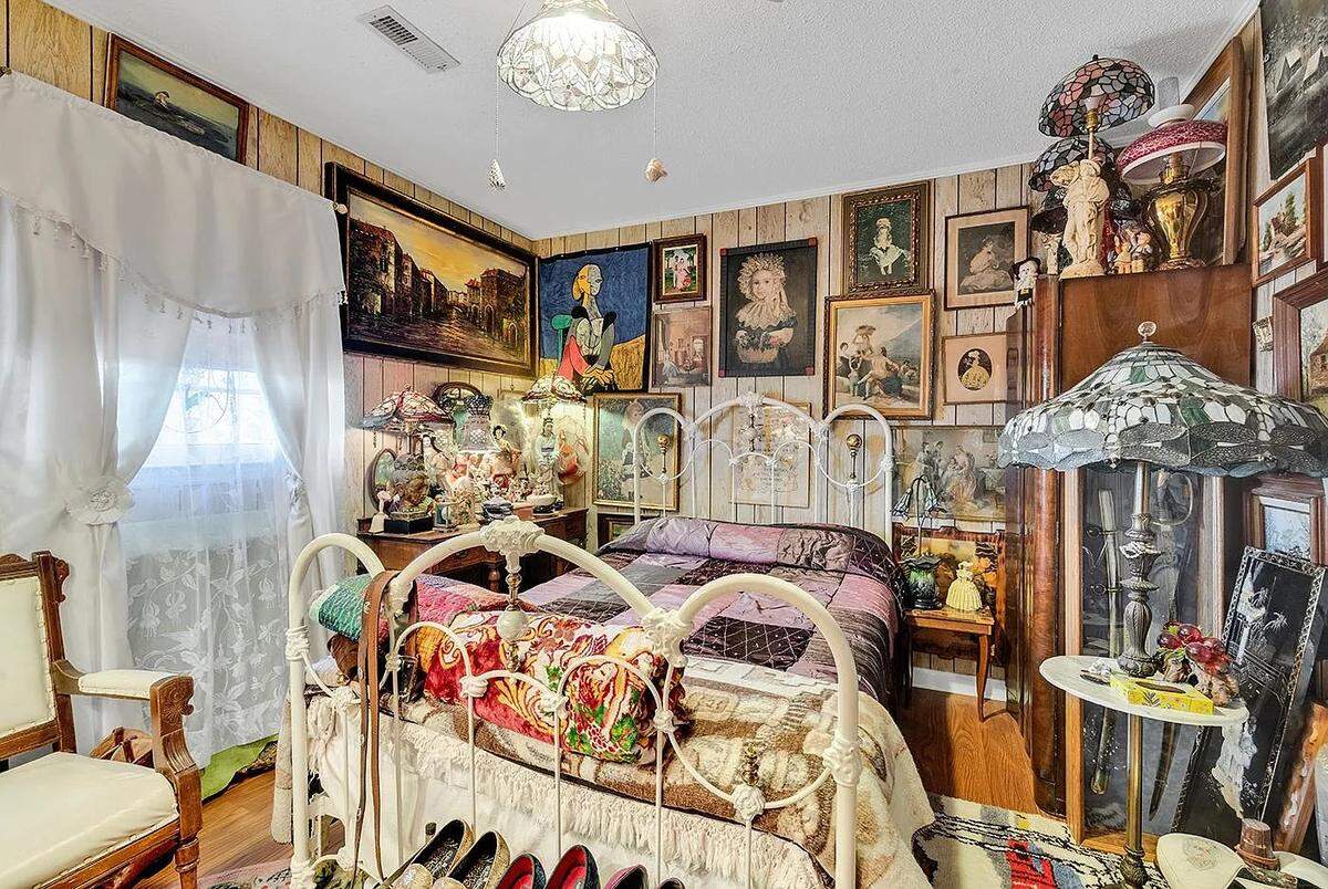 This home at 2023 Asbury Street in Georgetown sits on the banks of Winyah Bay and comes with something you don’t see every day: an extensive, eclectic collection of memorabilia that fills nearly every corner of the house.
