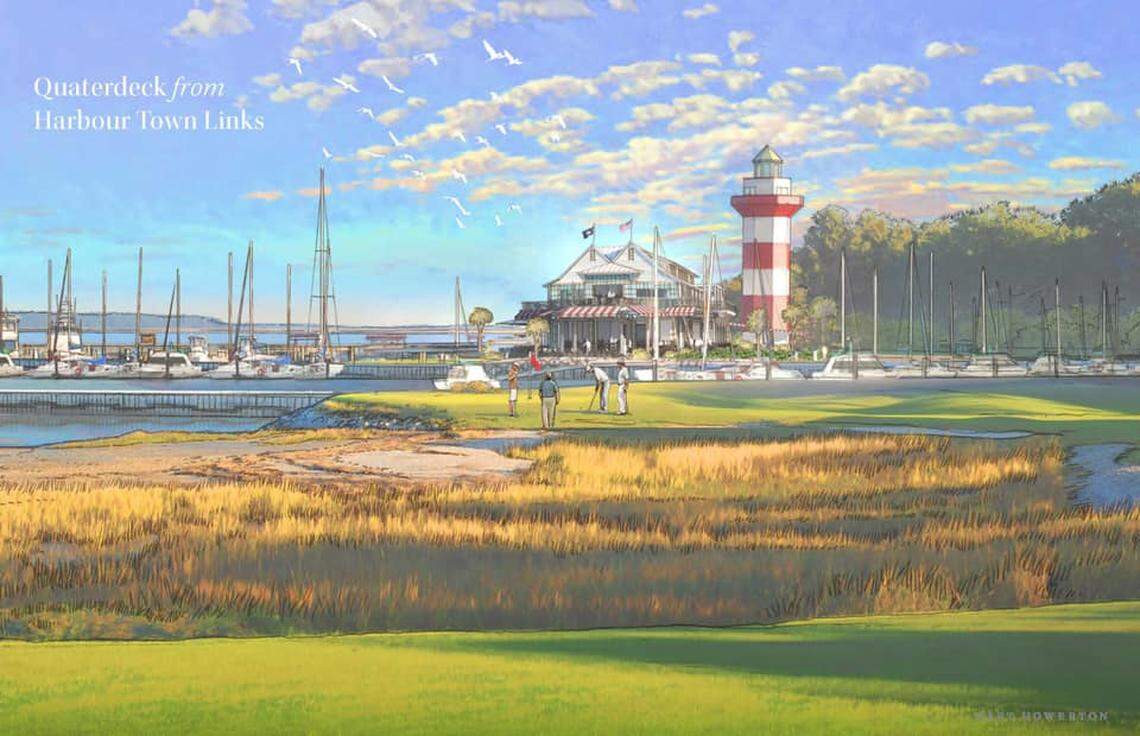 The rendering for The Quarterdeck restaurant in Sea Pines’ Harbour Town on Hilton Head Island. Construction begins spring 2021 and is scheduled to be finished in spring 2022.