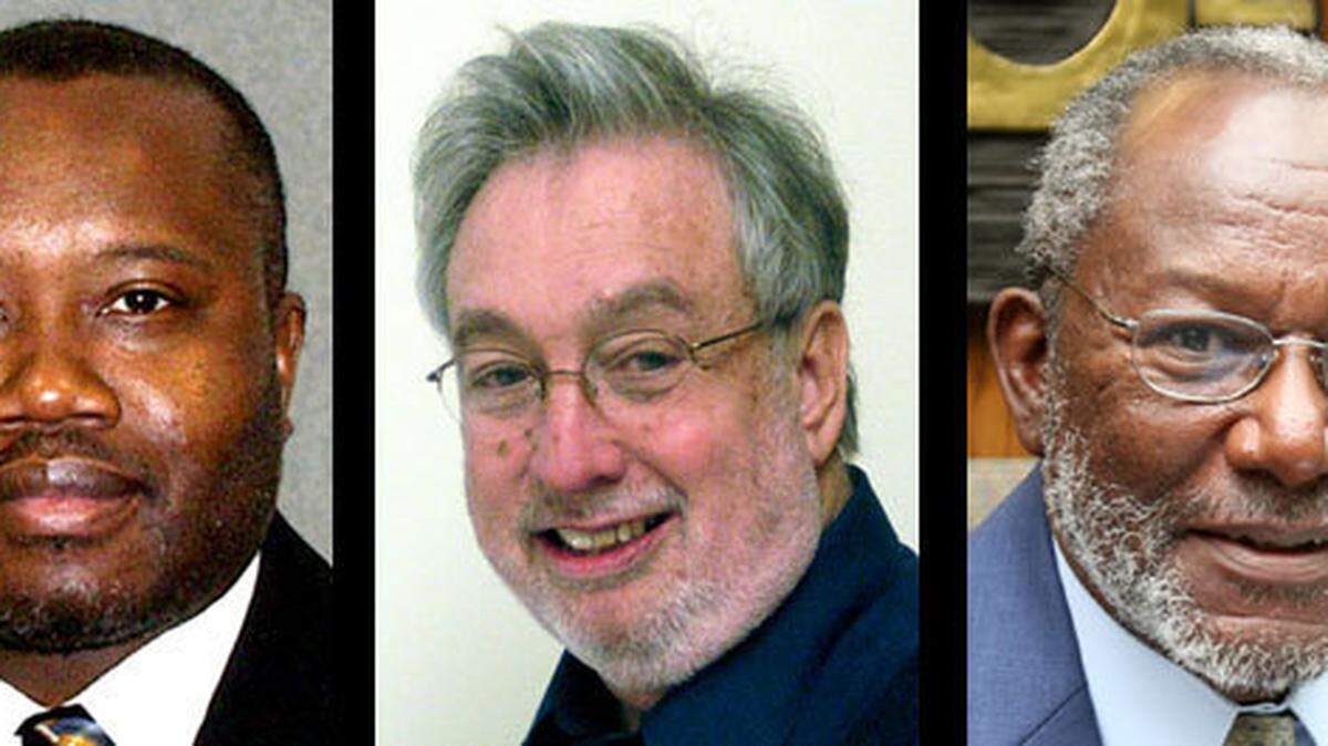 Candidates for Beaufort County Board of Education District 3: Michael Rivers, Bernie Schein, Fred Washington Jr.
