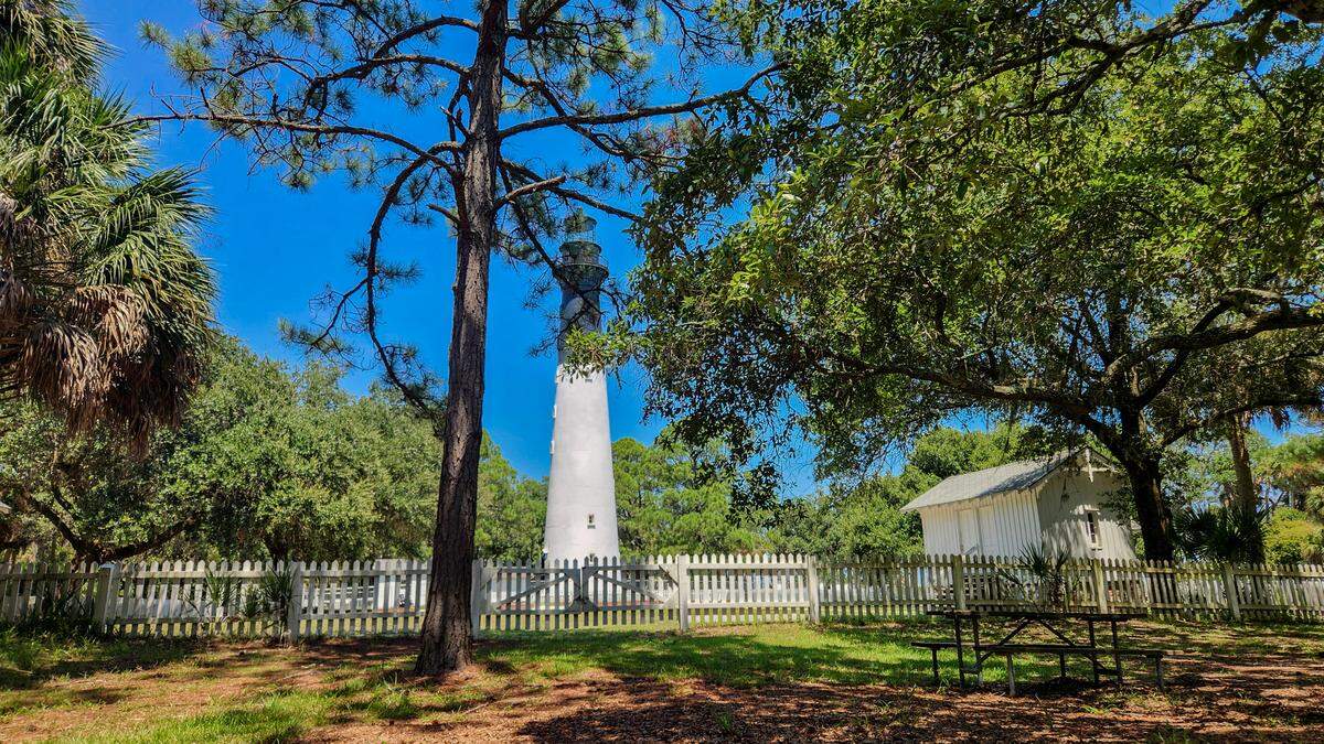 Closed to the public in February 2022 due to the corrosion of the cast-iron staircase, work will soon be started to restore the Hunting Island Lighthouse as photographed on Aug. 1, 2024 at Hunting Island State Park.