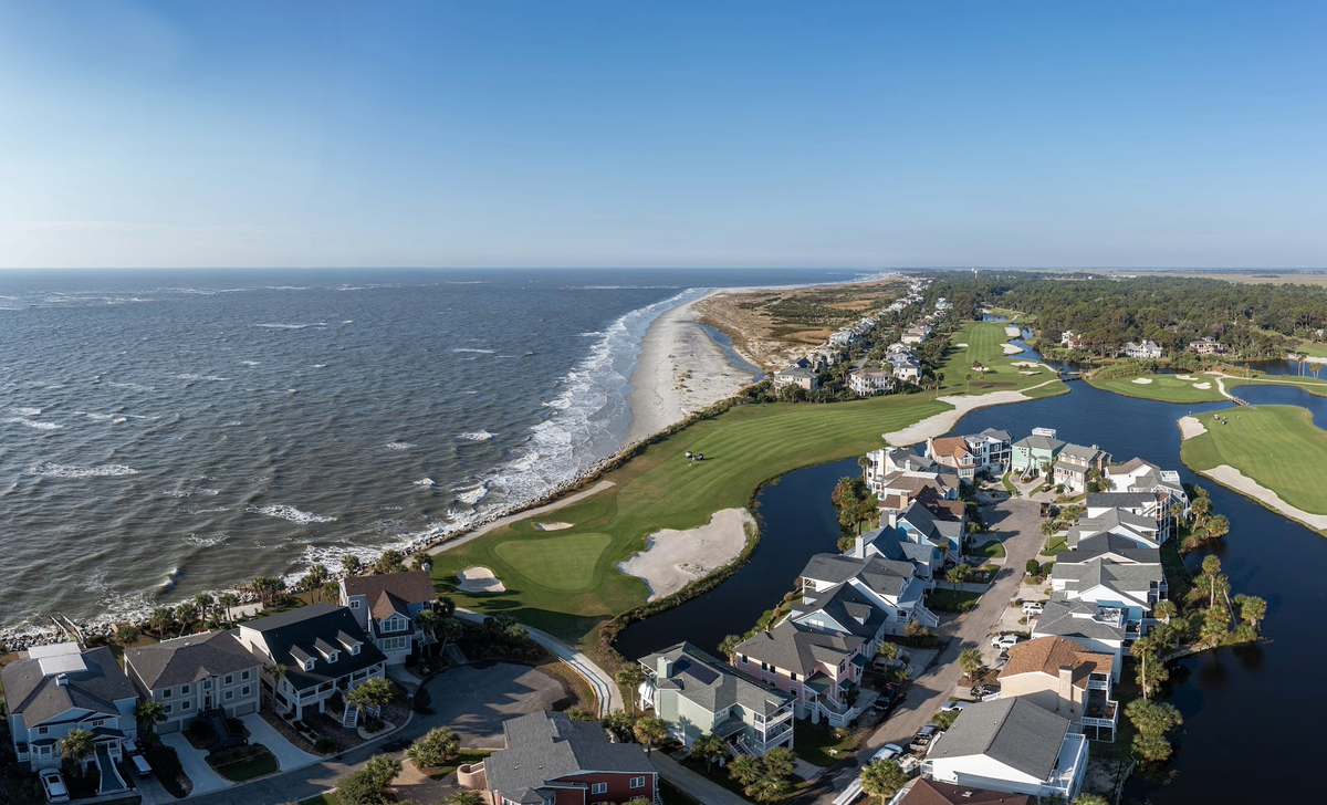 Ocean Point Golf Links on Fripp Island was the location of a golf tournament Monday and Tuesday in which college players competed for an exemption to play in a PGA Tour event in November.