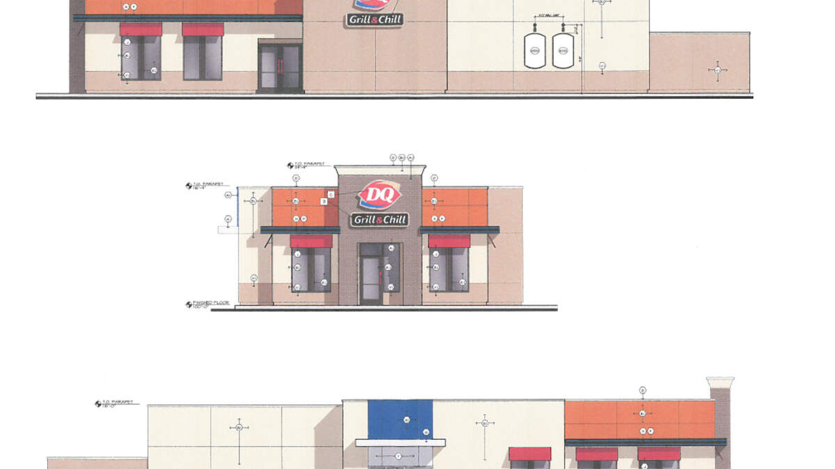 Front, side and rear views of a proposed Dairy Queen which would replace the Arby's on Hilton Head Island at 1018 William Hilton Parkway.