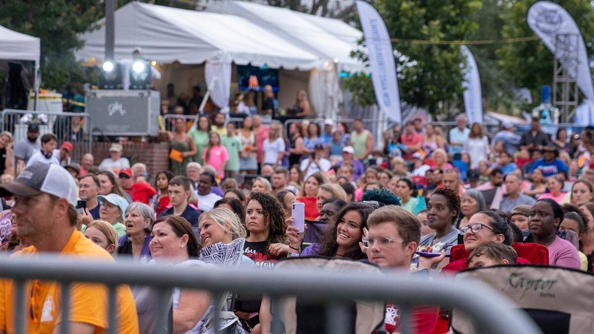 A big crowd was on hand for a previous Beaufort Water Festival Talent Show.