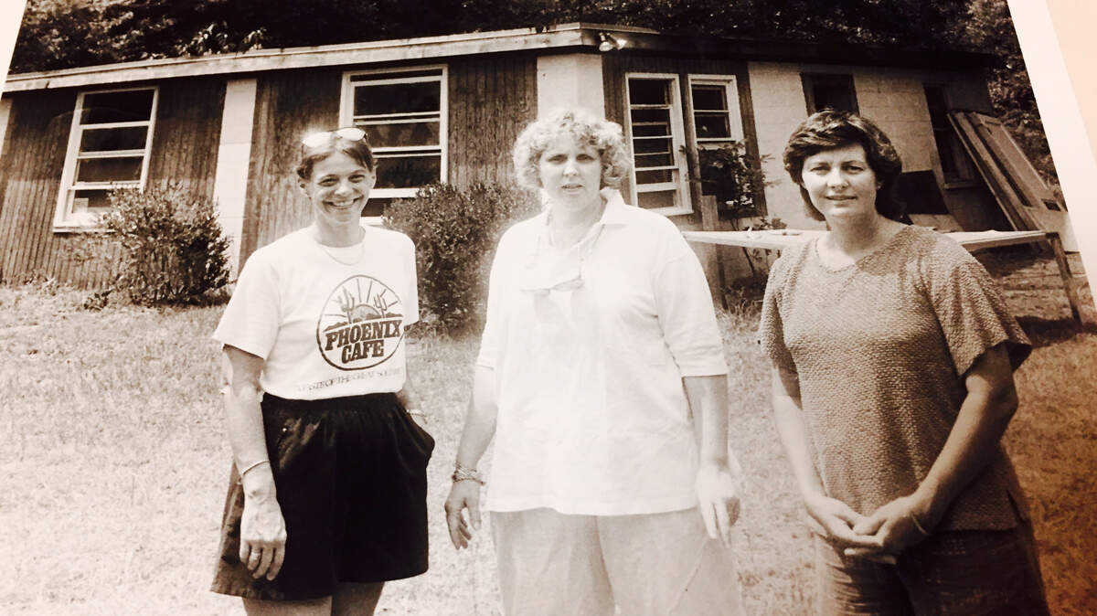 From The Island Packet's archives, a photo labeled "New Bluffton Montessori." Dated Aug. 12, 1987, the photo shows, from left, Anolyn Terefenko, Nancy Golson and Mary Vaux.