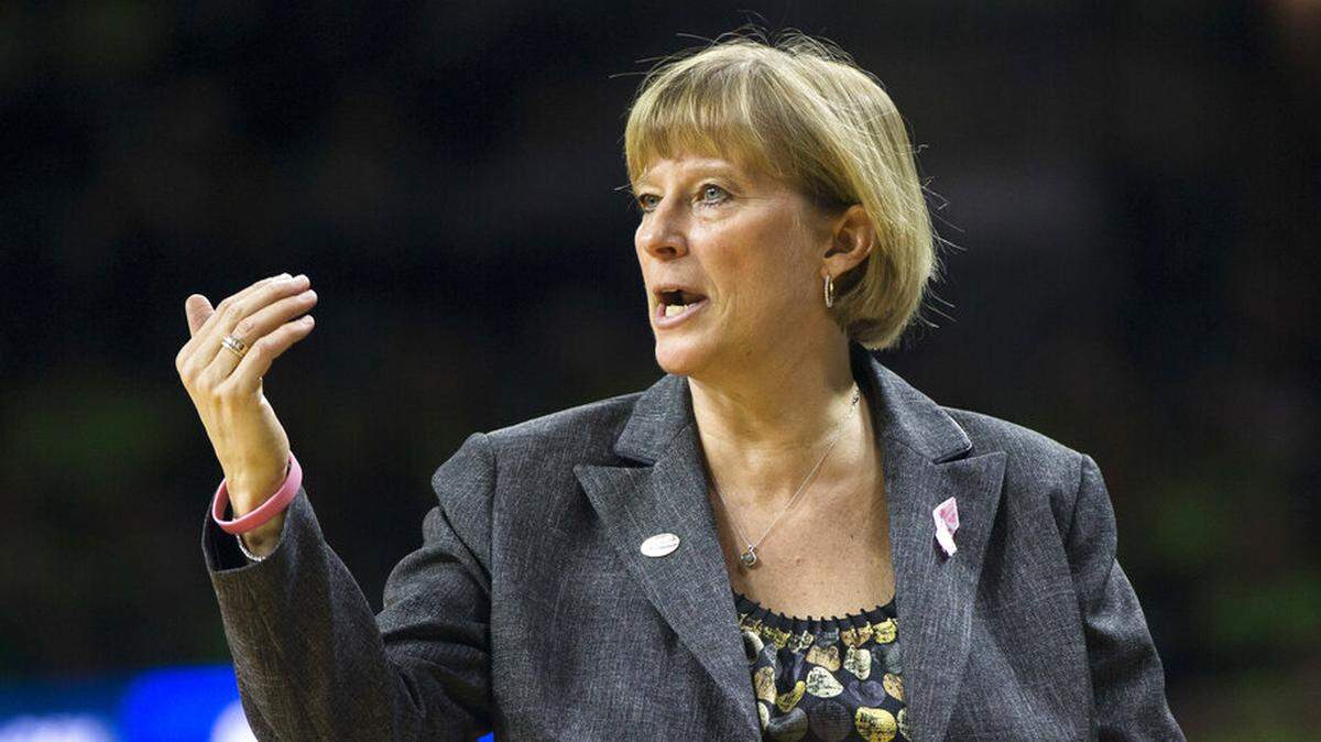 Purdue head coach Sharon Versyp directs her players during a first-round game against Green Bay in the women’s NCAA college basketball tournament, Friday, March 17, 2017, in South Bend, Ind. Versyp has been named the first women’s basketball coach in USC Beaufort history.