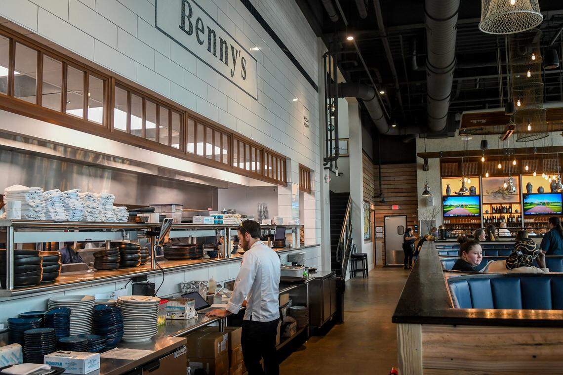 Benny’s Coastal Kitchen features an open kitchen concept that patrons will immediately notice upon being seated at the newest restaurant in the Coastal Restaurants and Bars group.