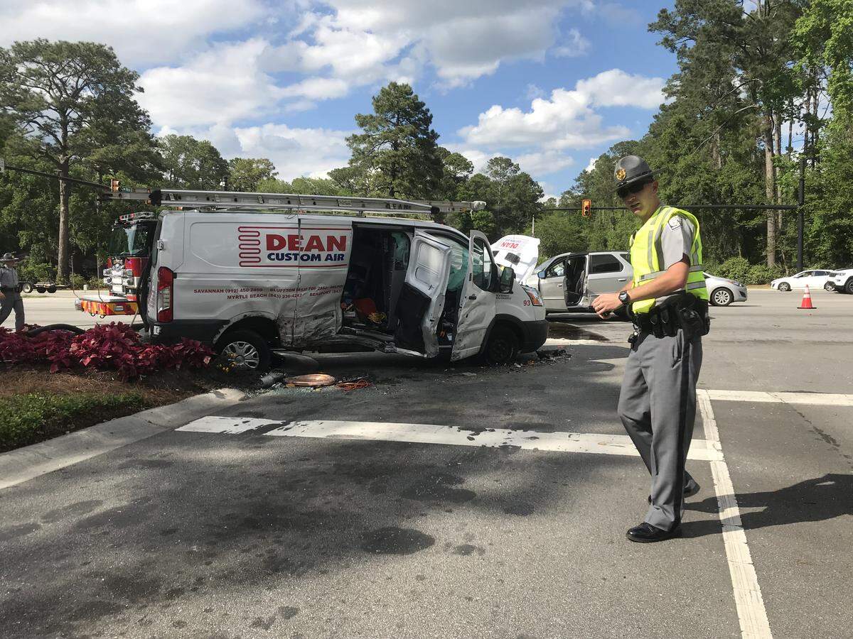 A 2018 two-vehicle crash at Fording Island Road and Rose Hill Way injured four people. The entrance to Rose Hill Plantation is one of many hotspots for accidents long Fording Island Road/U.S. 278 in Bluffton.