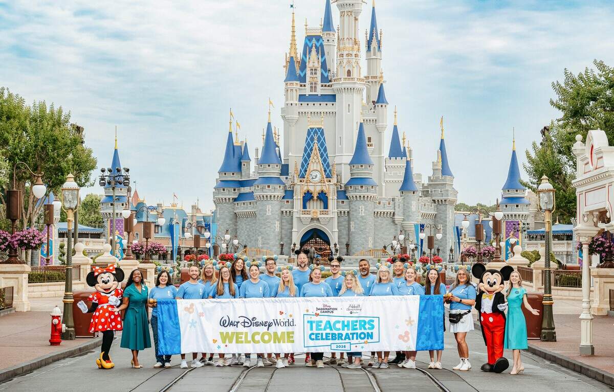 In recognition of National Teacher Appreciation Week, Lauren Puryear of Bluffton was among teachers from across the country who participated in a magical parade at Walt Disney World Resort in Florida on Friday.