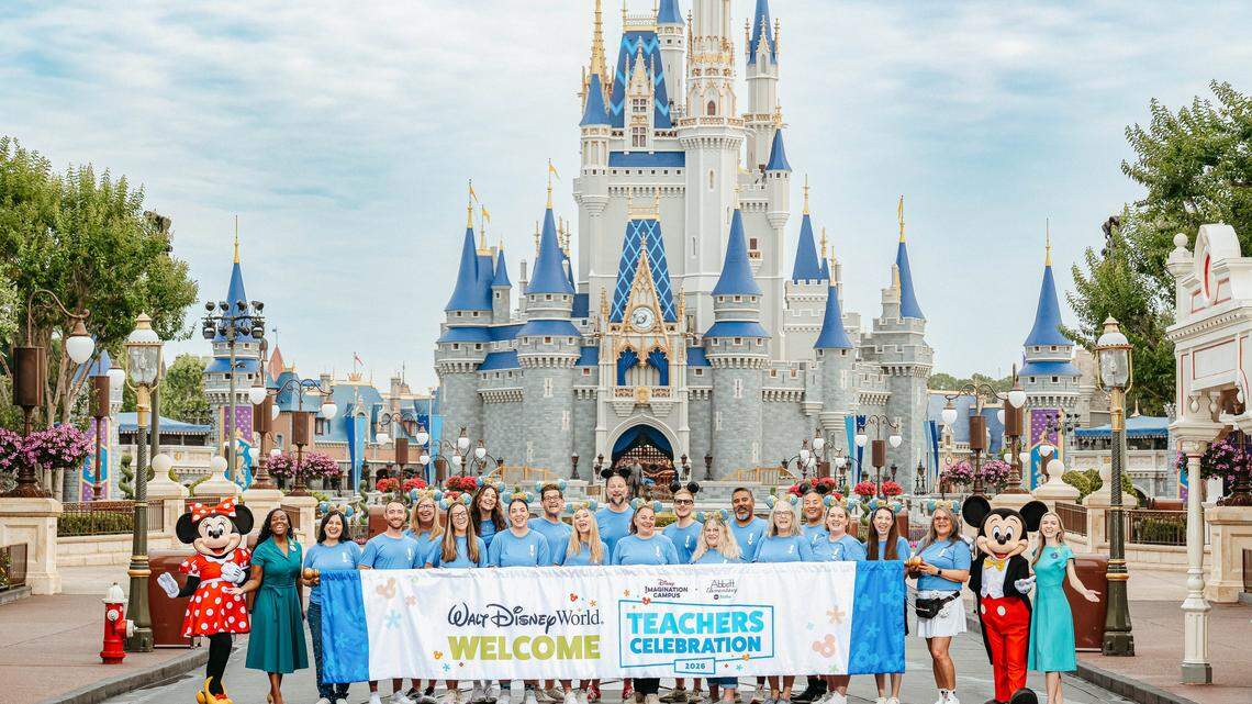 Bluffton teacher leads a dazzling Disney World parade. Here’s why she was chosen