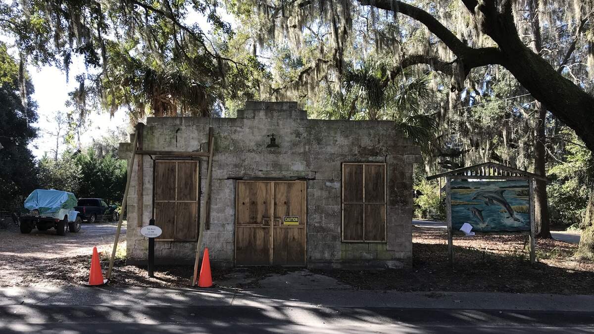 “The Rate,” once a convenience-style store and summer ice cream shop, is pictured Tuesday, Jan. 22, 2019, on Bridge Street in Bluffton, South Carolina.