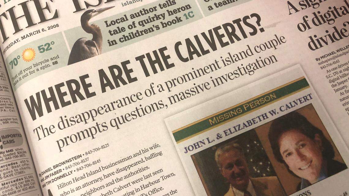 Investigation Discovery features Hilton Head mystery: What happened to the Calverts?