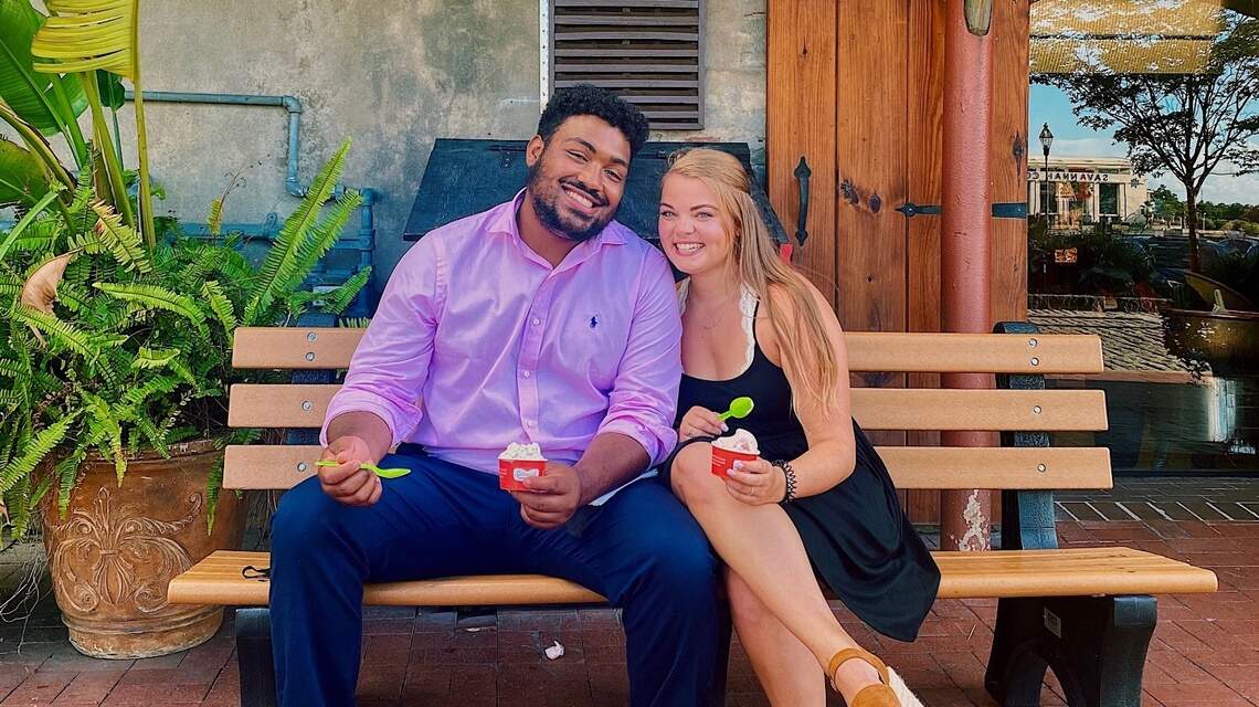 She was vacationing on Hilton Head when she fell for the lifeguard. Now they’re engaged
