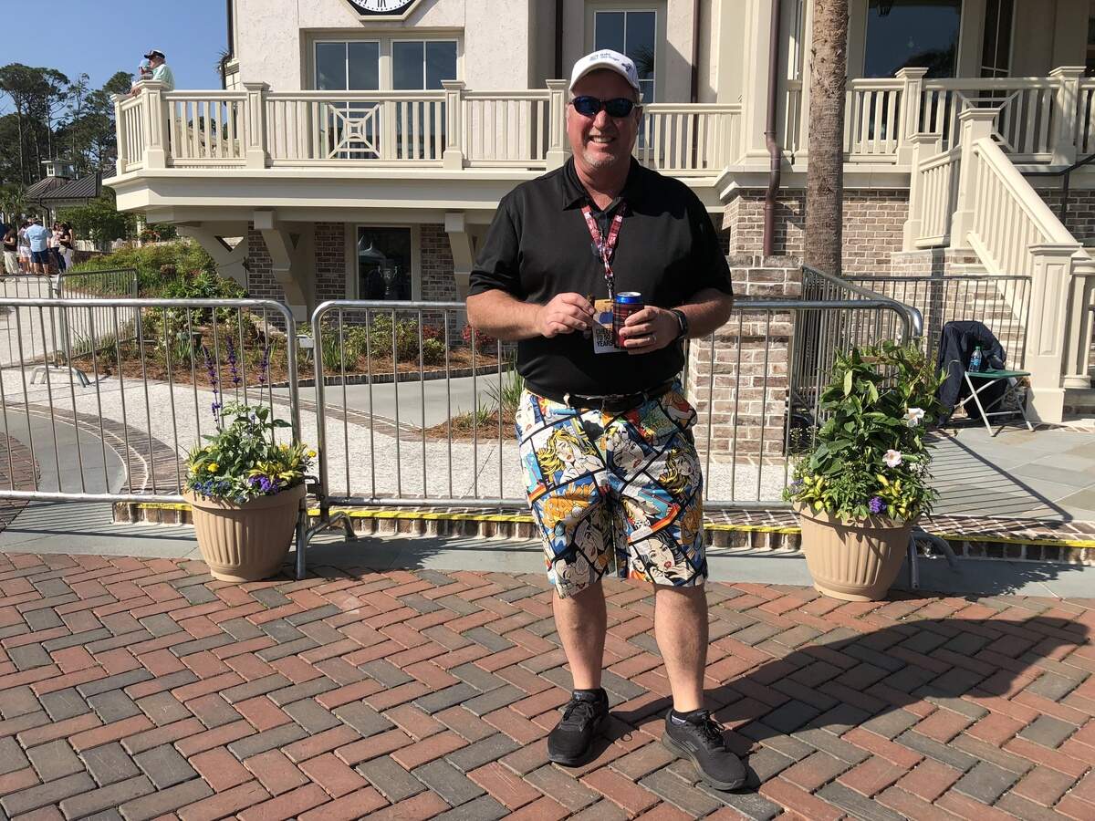 Rodney McDonald wears Loudmouth to Heritage every year. Here's his pick for Saturday.