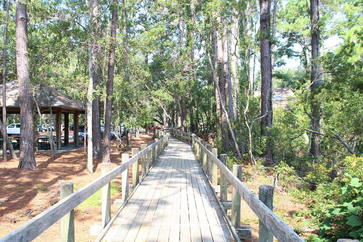 The old Driessen Beach Park boardwalk, before it was replaced.