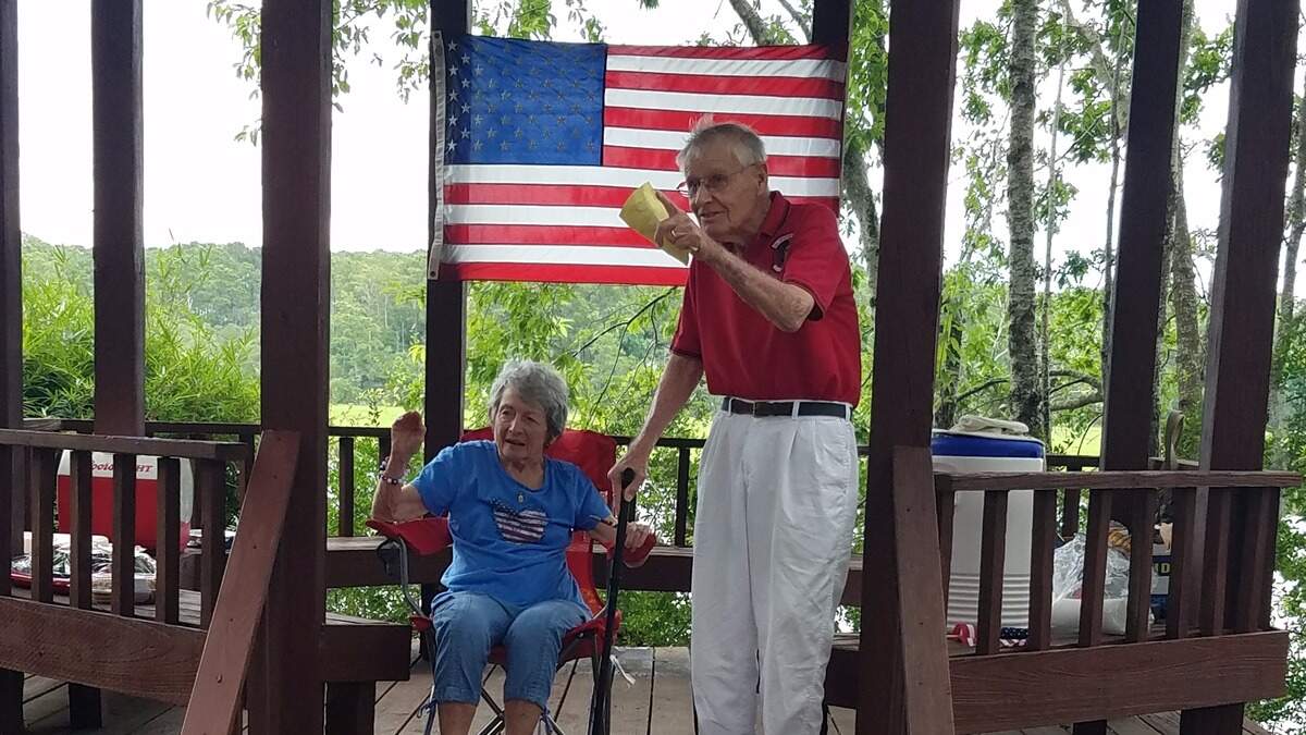 Nancy and Jack Schaaf of Beaufort have upheld a military-focused neighborhood Independence Day tradition for 26 years.