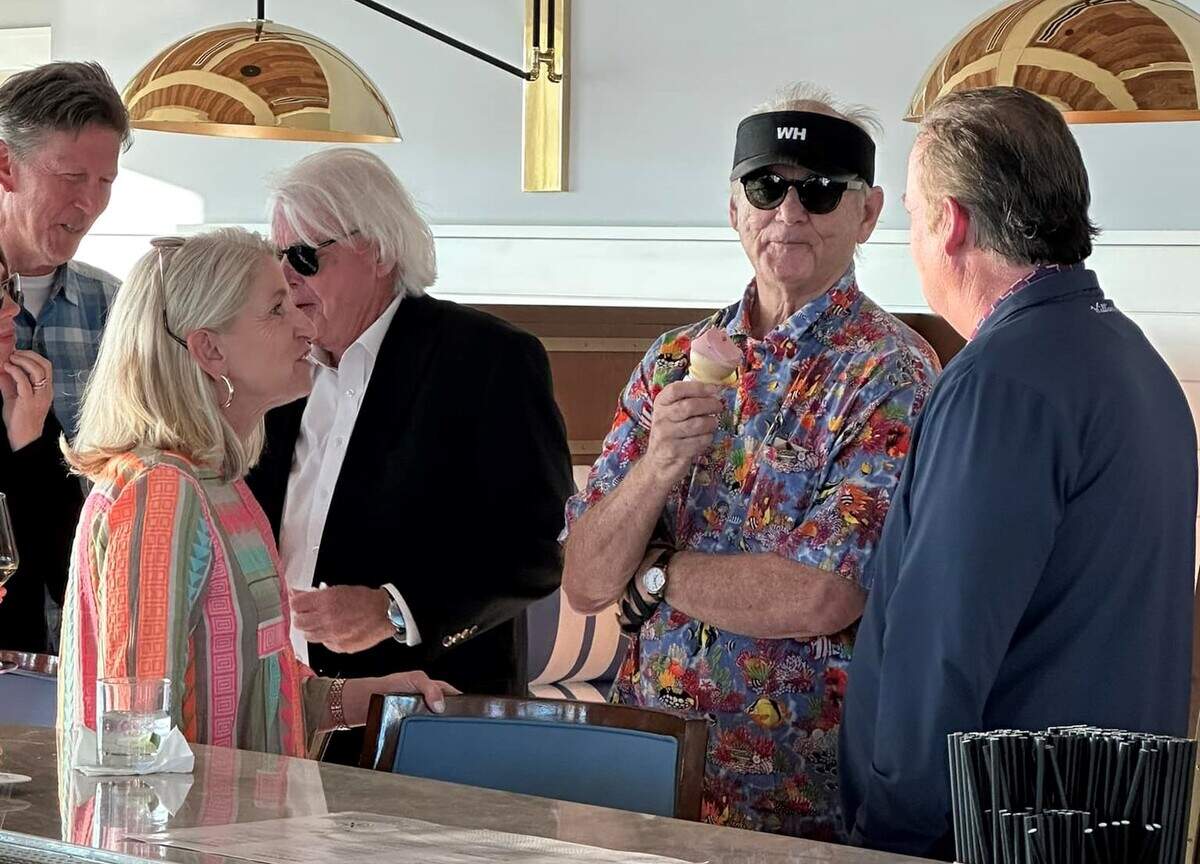 Actor Bill Murray stopped by The Quarterdeck on Hilton Head Island on Monday evening.