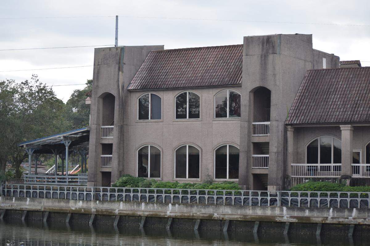 The old Kingfisher restaurant is located at 18 Harbourside Lane on Hilton Head Island.