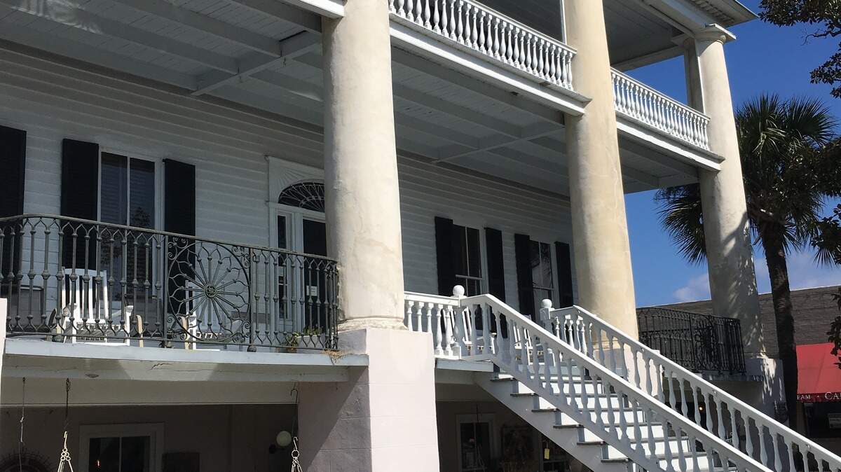 A mansion built in 1840 on Bay Street in Beaufort is for sale. The building was used as a Union hospital during the Civil War.
