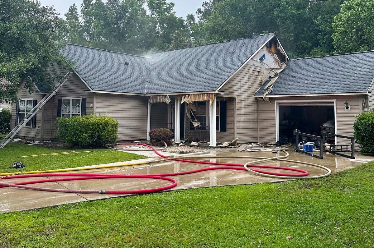 The fire at 52 Wentworth Drive