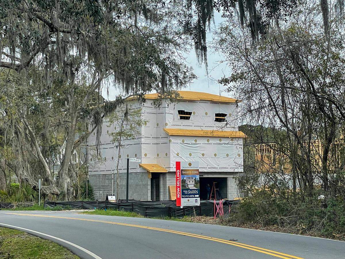 Construction has begun at Bailey’s Cove off Jonesville Road as photographed on March 24, 2025, on Hilton Head Island.