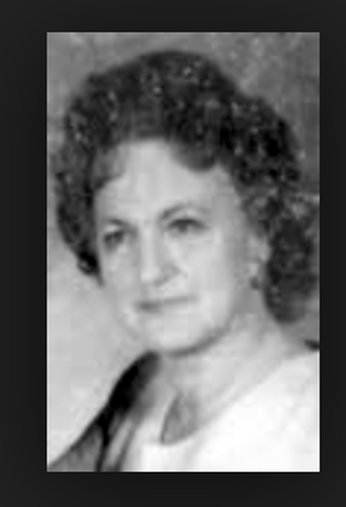 A photo of Betty Whisnant, David Krulewicz’s mother