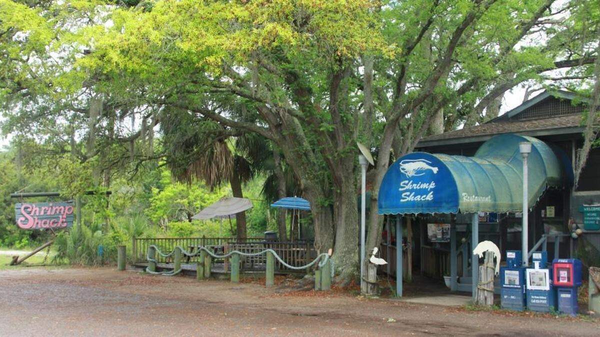 The Shrimp Shack on St. Helena Island.