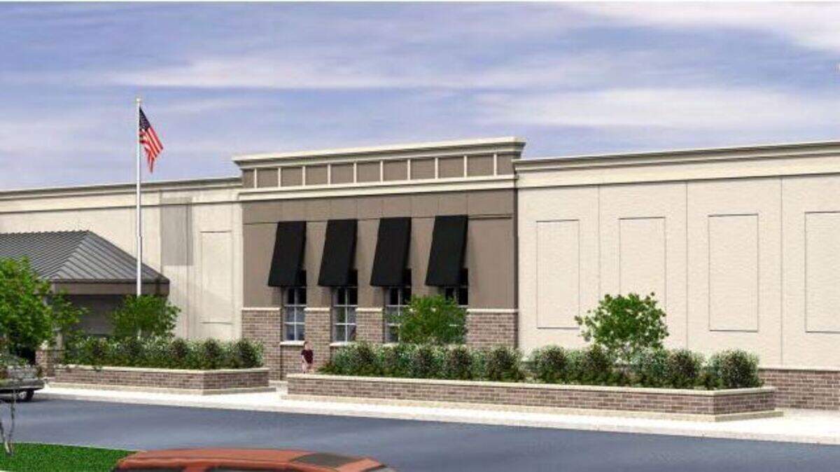 The exterior of the Walmart Neighborhood Market planned for the intersection of S.C. 170 and Bluffton Parkway.